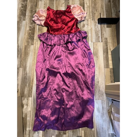 Hocus-Pocus Inspired Womens Costume Dress XL With Lace-Up Front & Puffed Sleeves - Picture 5 of 6